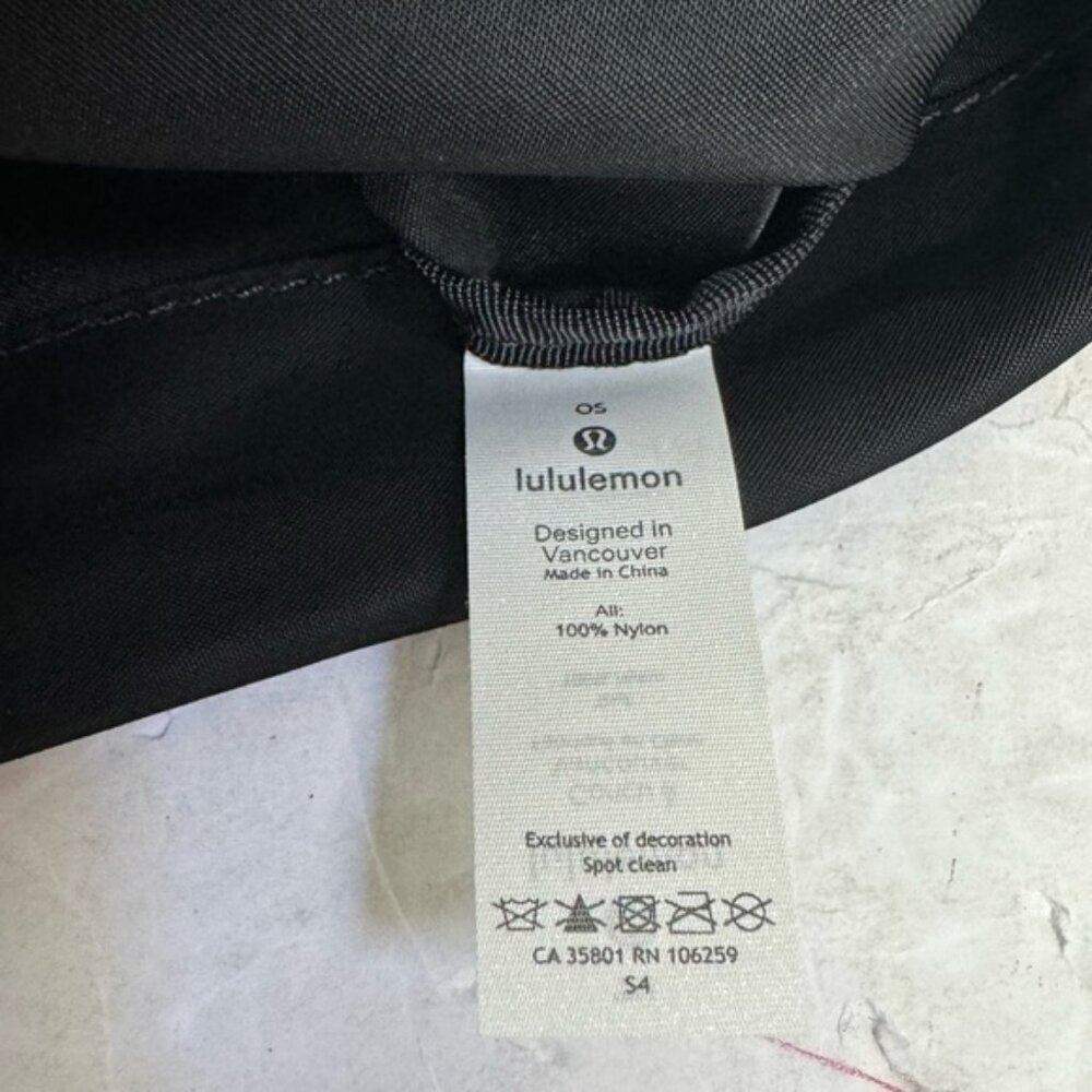Lululemon NEW Seawheeze SW20 Backpack Drawstring Bag Zip Pocket Nylon Unisex - Picture 7 of 13